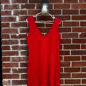Red Moda International Mini Tank Dress